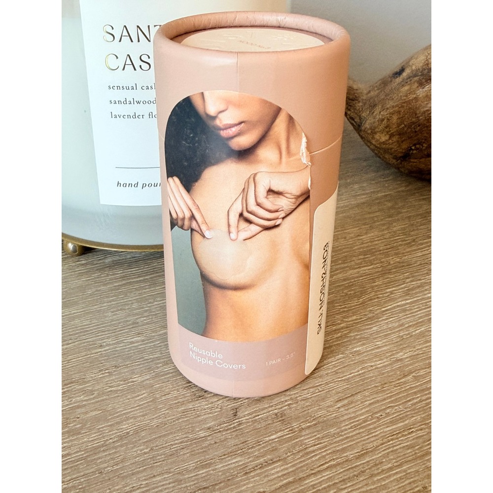 NOOD No-Show‎ Reusable Nipple Covers Women No. 3 3.5in